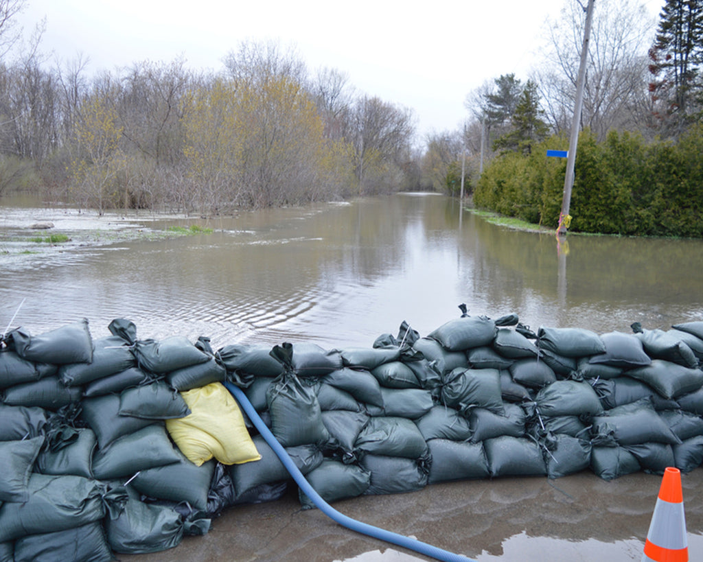 Sandbagging in Preparation for Floods