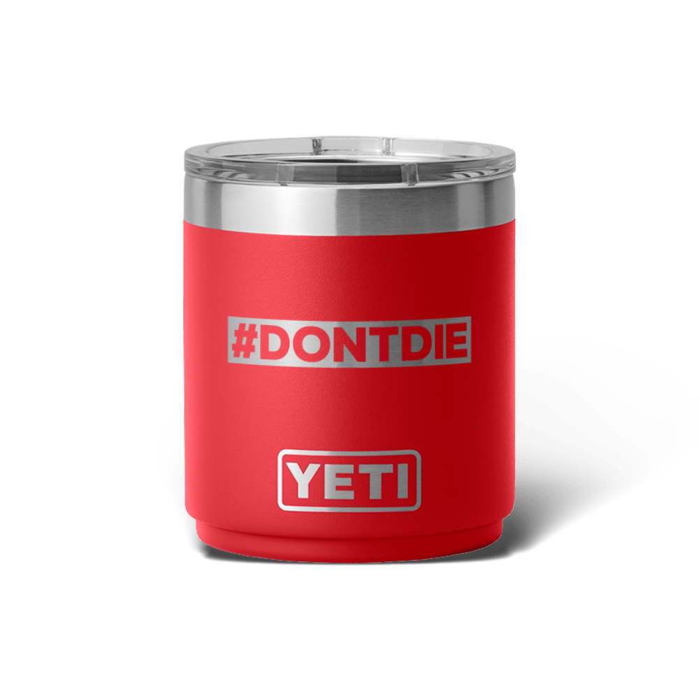 YETI Custom 20 Oz Tumblers with Magslider Lid, Corporate Red