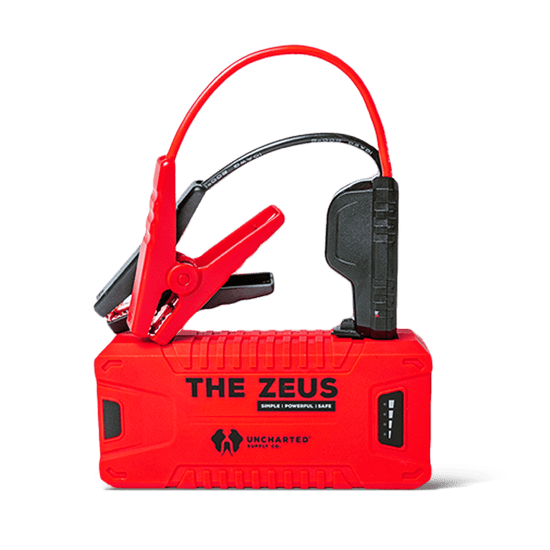 The Zeus - Portable Jump Starter & USB Charger