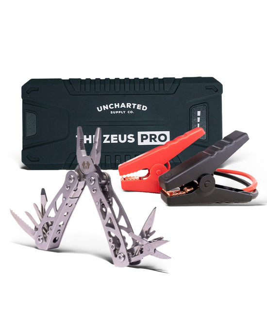 Free Multitool when you buy a Zeus Jump Starter.