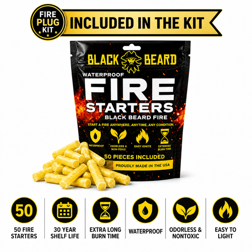 Black Beard Fire Plug Kit