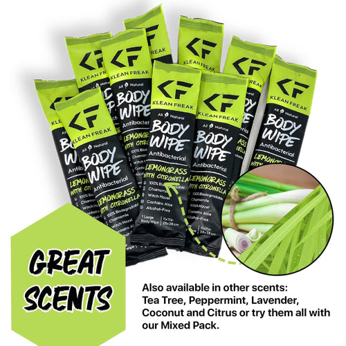 Body Wipes - 12 Pack