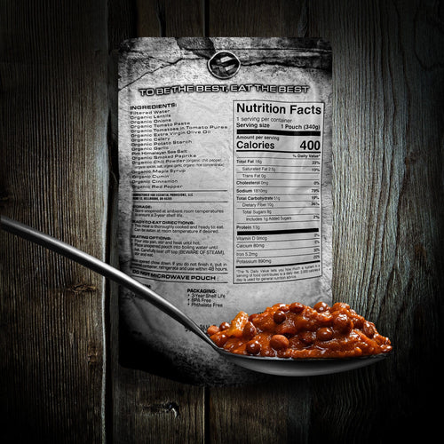 Meal Ready-to-Eat - Lentil Chili