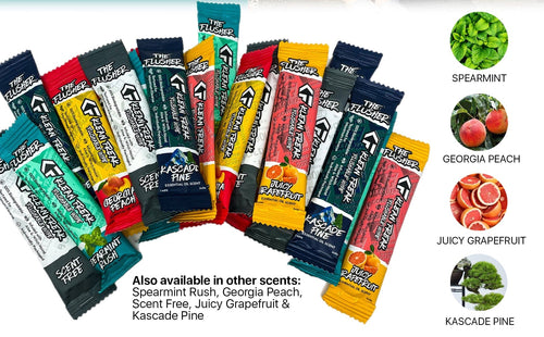 Klean Freak The Flusher Flushable Wipes, individual textured biodegradable packets, aloe & witch hazel, various scents