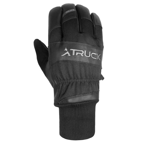 TRUCK M1 black winter glove with ribbed cuff