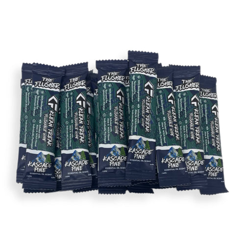 The Flusher - 100 Pack - Flushable Wipes