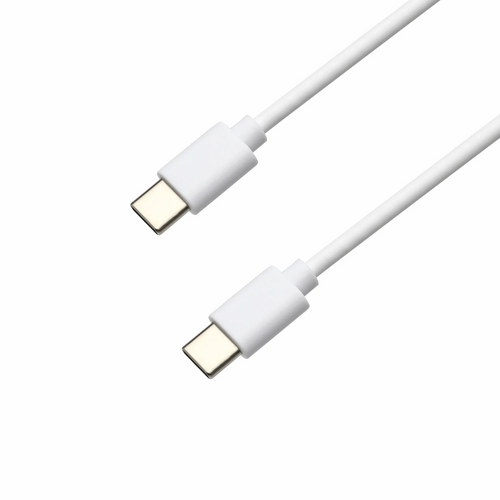 Lion Claw USB-C charging cable by Lion Energy Staging, white cable with USB-C connectors on both ends