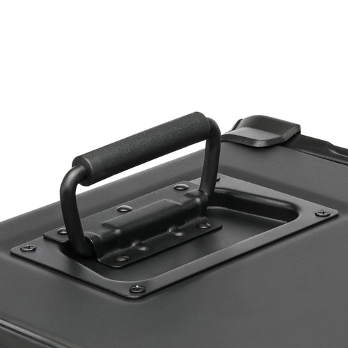 Lion Safari XP Expansion Pack rugged black metal storage case with handle and latch for portable power system