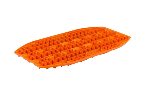 Adventure Imports MAXTRAX Mini + JaxBase Combo orange recovery board with traction lugs