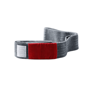 Slishman Pressure Wrap, a grey fabric emergency bandage with a red label and white hook-and-loop closure