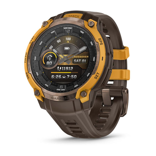 Garmin Instinct Crossover AMOLED hybrid smartwatch
