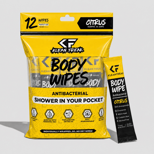 Body Wipes - 12 Pack