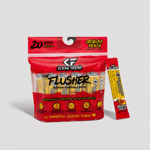 The Flusher 20 Pack - Flushable Wipes