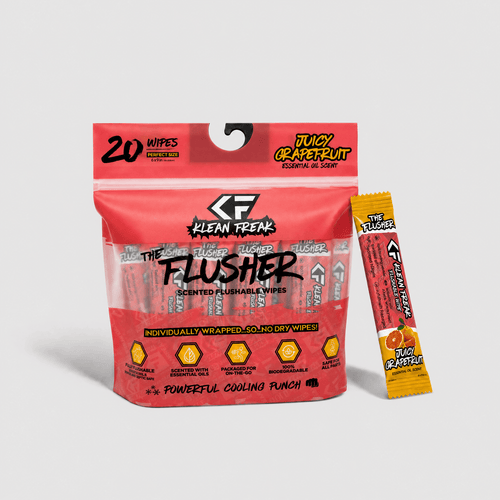 The Flusher 20 Pack - Flushable Wipes