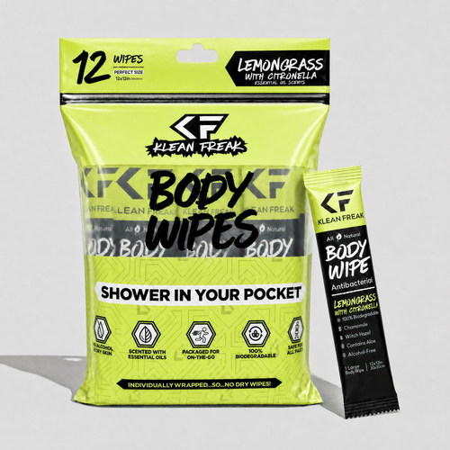 Body Wipes - 12 Pack