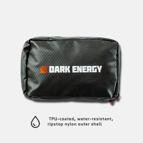Dark Energy MOLLE Pouch, dark grey TPU-coated water-resistant ripstop nylon