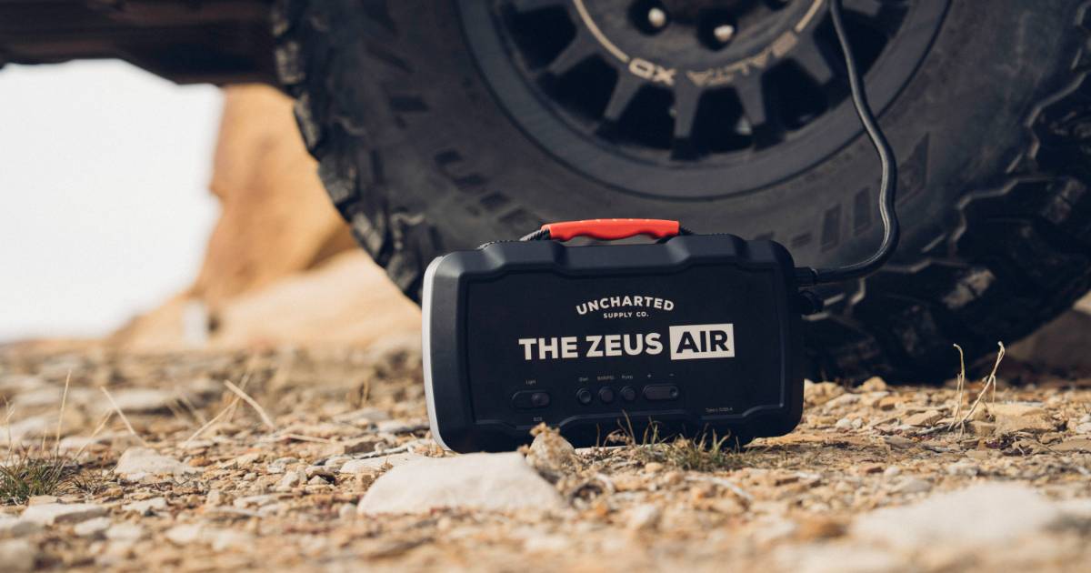 Zeus Air Jump Starter with Tire Inflator & Power Bank | Uncharted