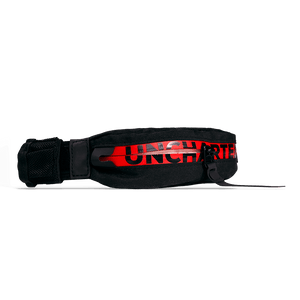 Wolf pack dog collar slightly unzipped