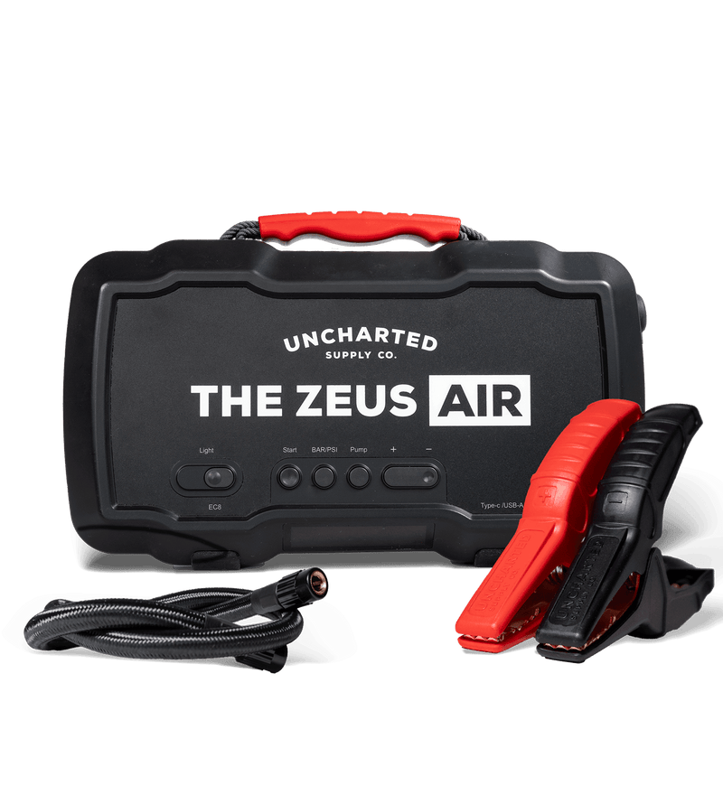 zeus air with jump attachment and air hose