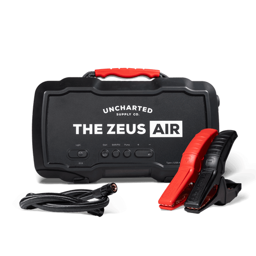 zeus air with jump attachment and air hose