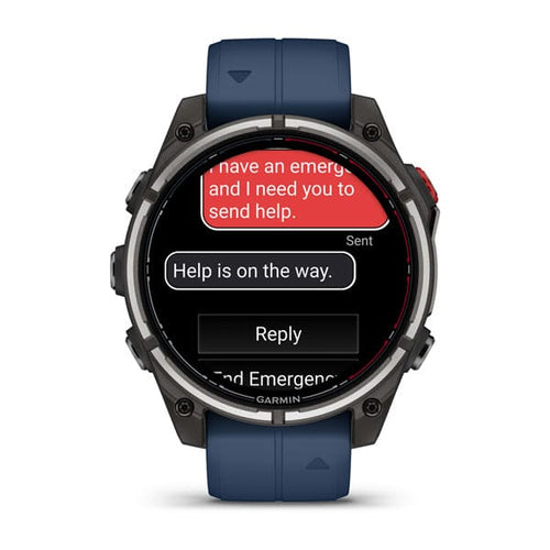 Garmin quatix 8 Pro marine smartwatch