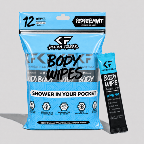 Body Wipes - 12 Pack