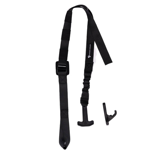 T^Pull Straps by Rasant: black modular straps, including a T-handle and hook attachment