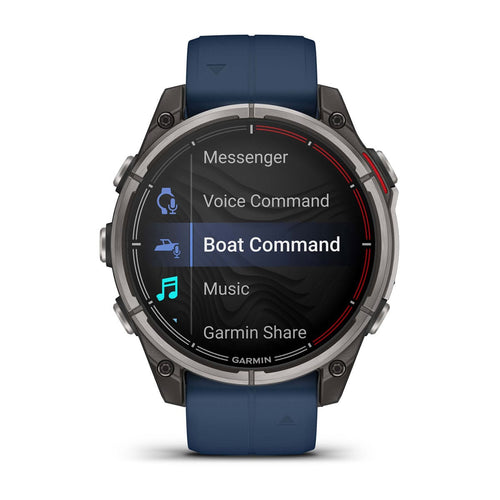 Garmin quatix 8 marine smartwatch