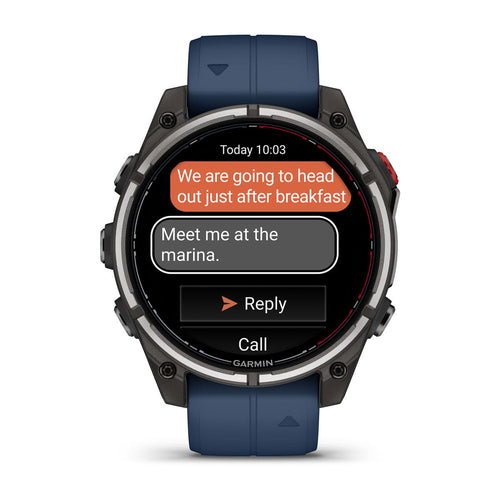 Garmin quatix 8 Pro marine smartwatch