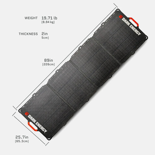 Dark Energy Spectre 200W black multi-panel portable solar charger