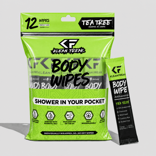 Body Wipes - 12 Pack