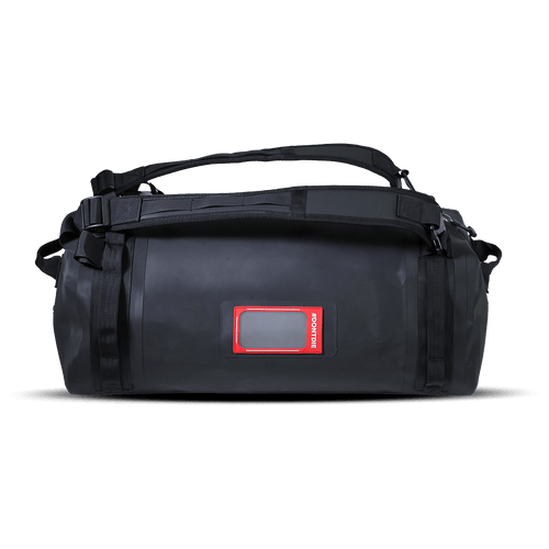 Black 45L vault showing the don't die panel