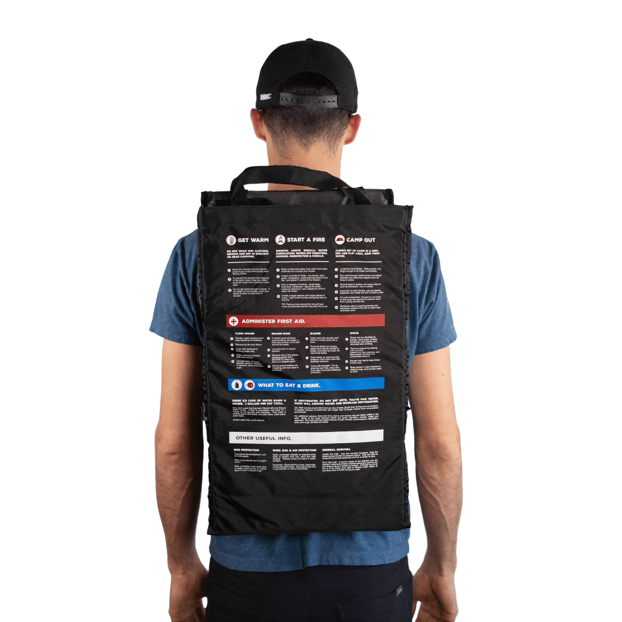 4-Person Ultimate Go-Bag  Extended Ration Shelf Life