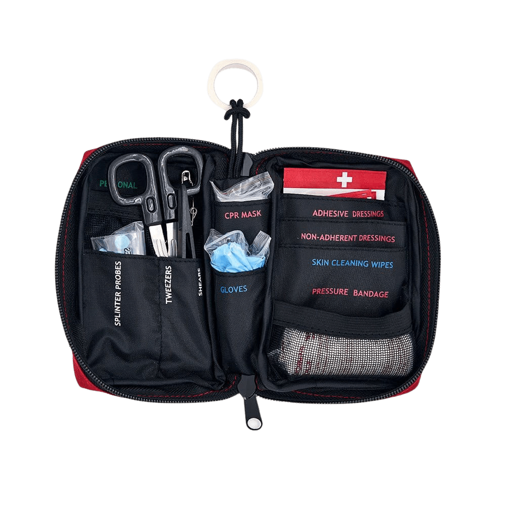 77 PIECES Survival Kit Supplies, First Aid Kit, Go Bag, Emergency  Preparedness Kit, Medical Kit