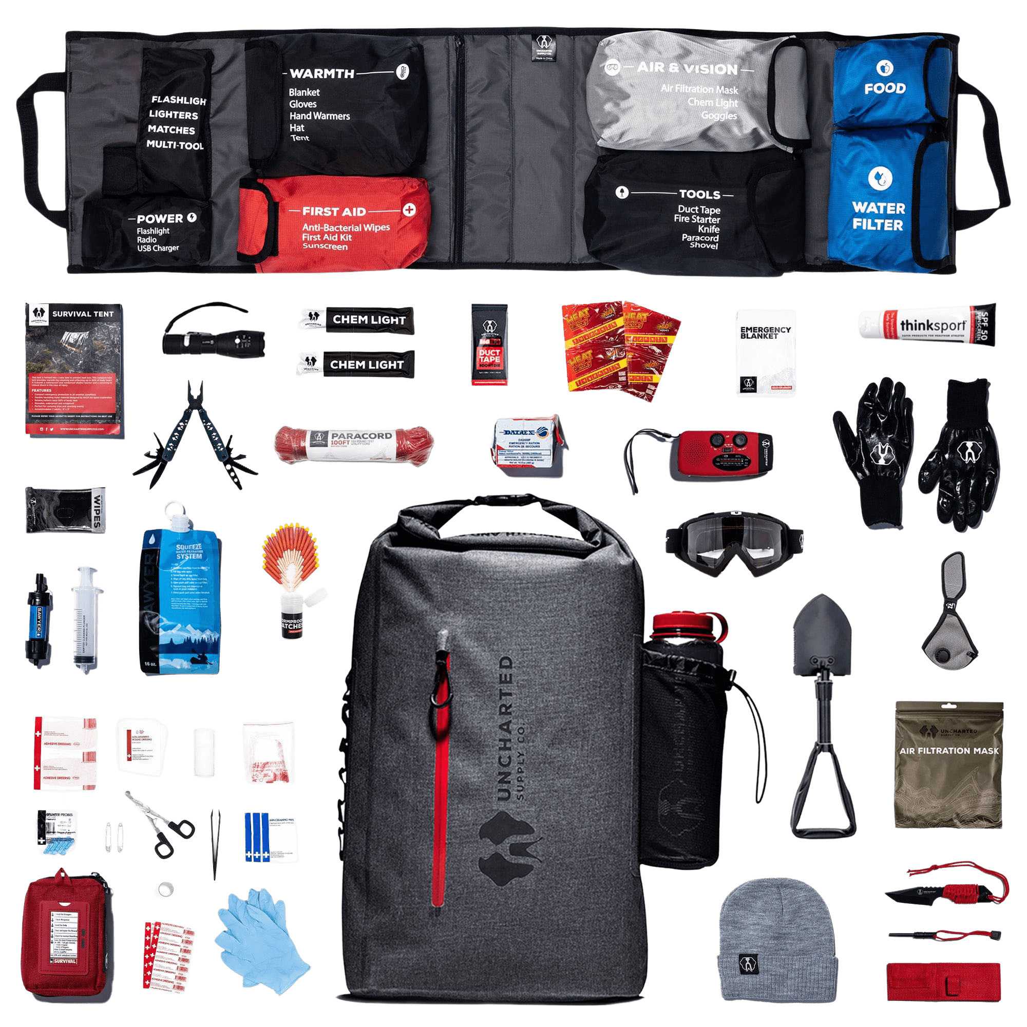 Survival Kit 72 Hour Survival Backpack The SEVENTY2