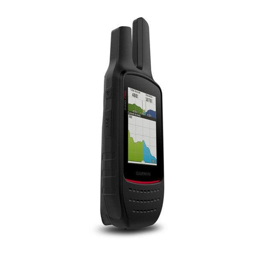 Garmin Rino® 700 black handheld GPS and two-way radio with twin antennas and data screen