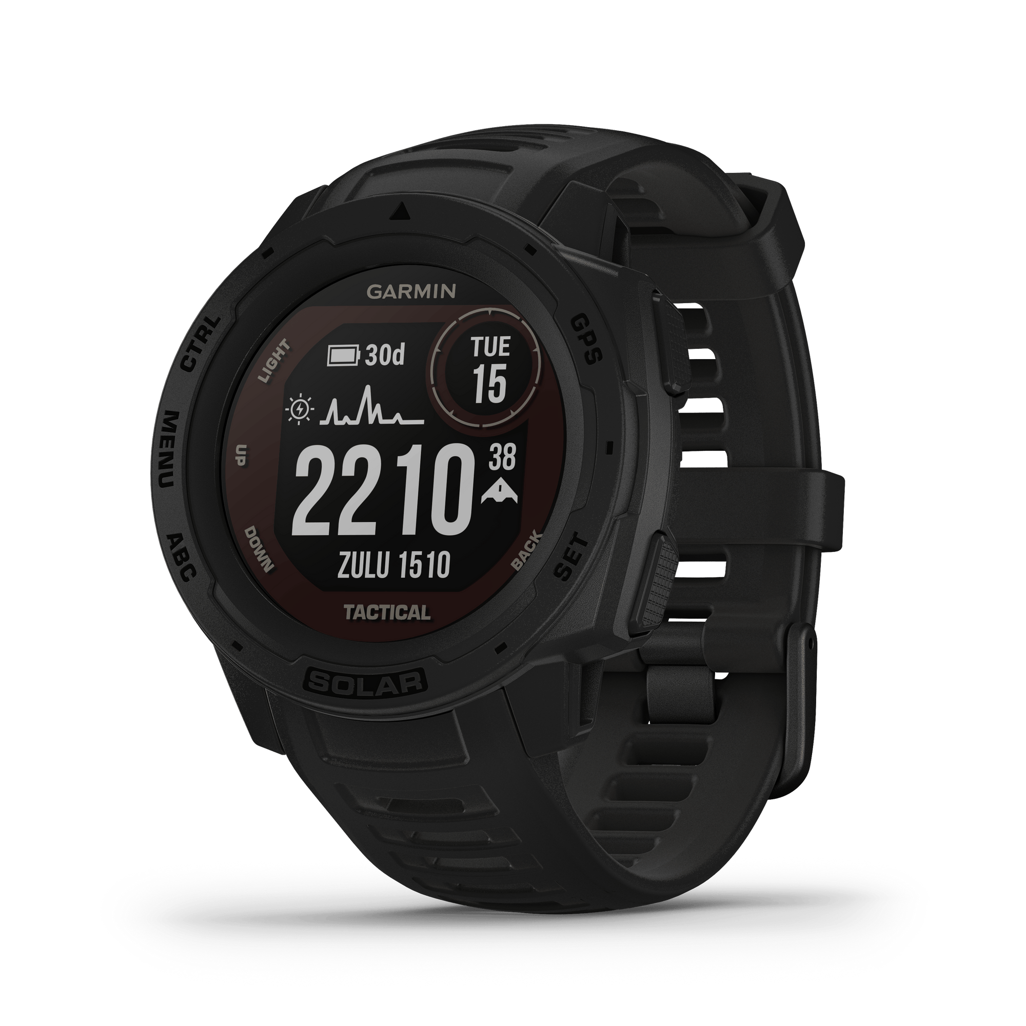 Garmin instinct discount solar vs